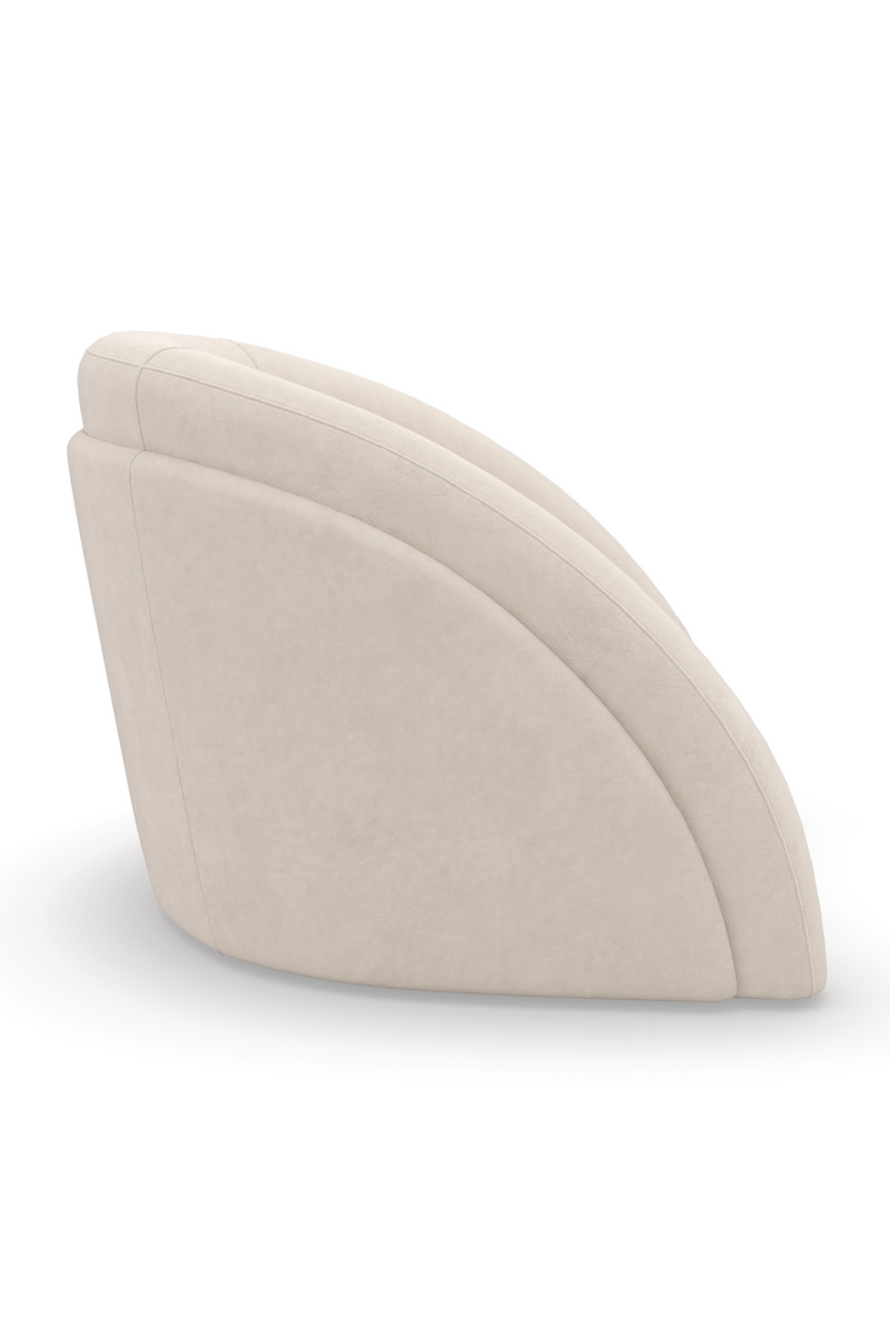 Fauteuil d’appoint moderne incurvé | Caracole Movement | OROA.fr