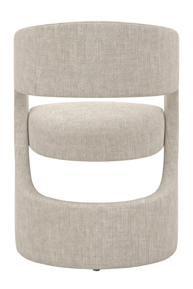 Fauteuil Moderne à Dossier Arrondi | Caracole Soft Balance | Oroa.fr