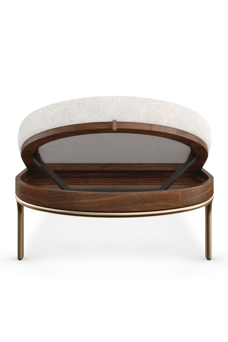 Chaise longue moderne inclinable | Caracole Rhythm | OROA.fr