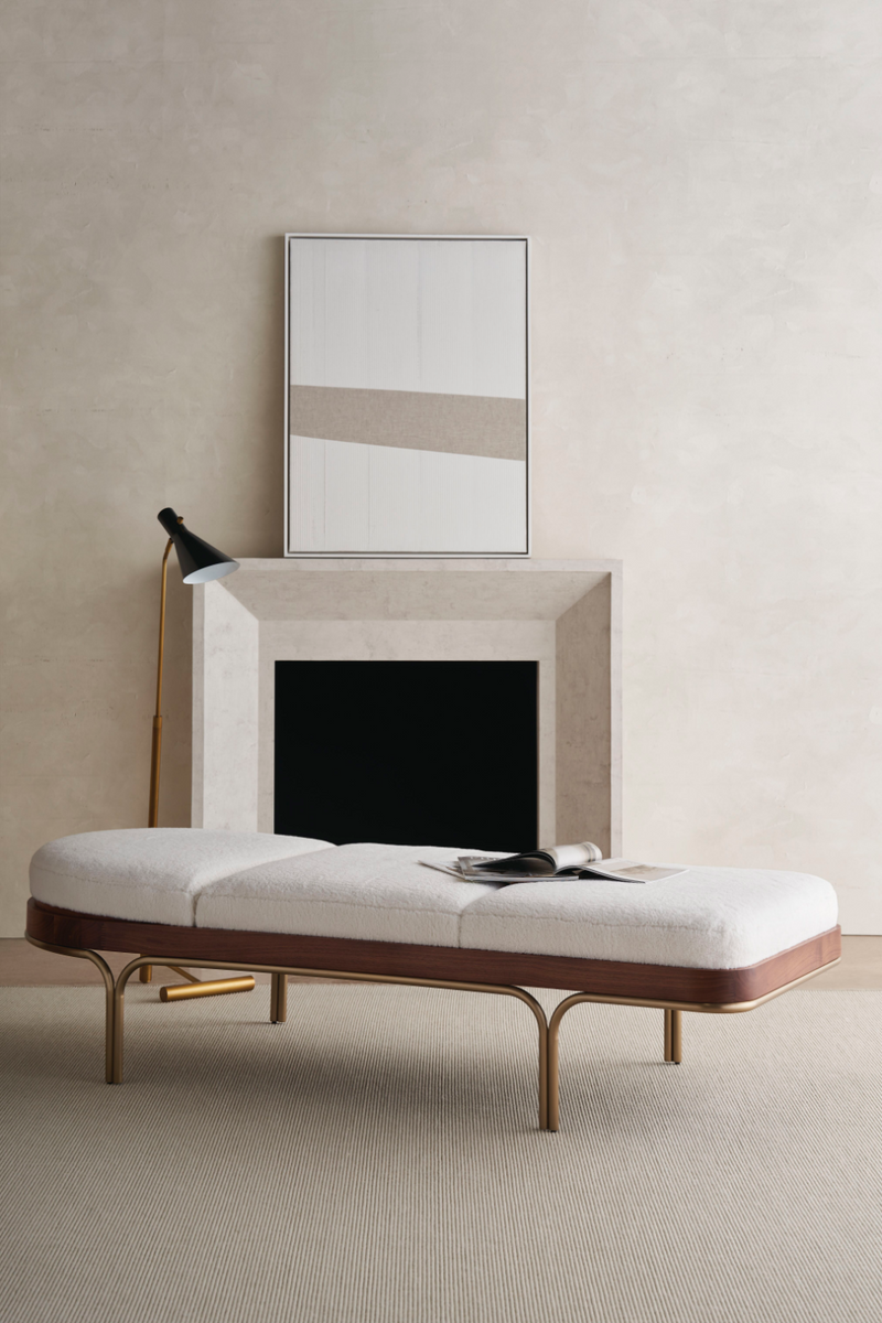 Chaise longue moderne inclinable | Caracole Rhythm