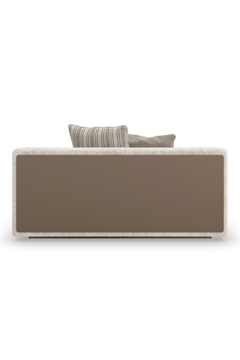 Canapé d’Angle Minimaliste Crème | Caracole Unity | OROA.fr
