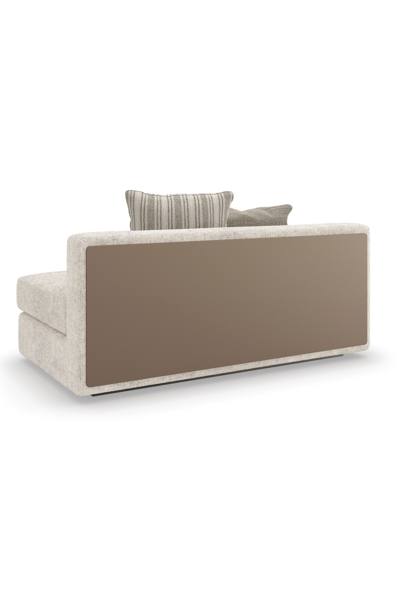 Canapé d’Angle Minimaliste Crème | Caracole Unity | OROA.fr