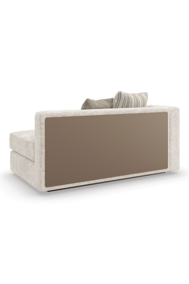 Canapé d’Angle Minimaliste Crème | Caracole Unity | OROA.fr