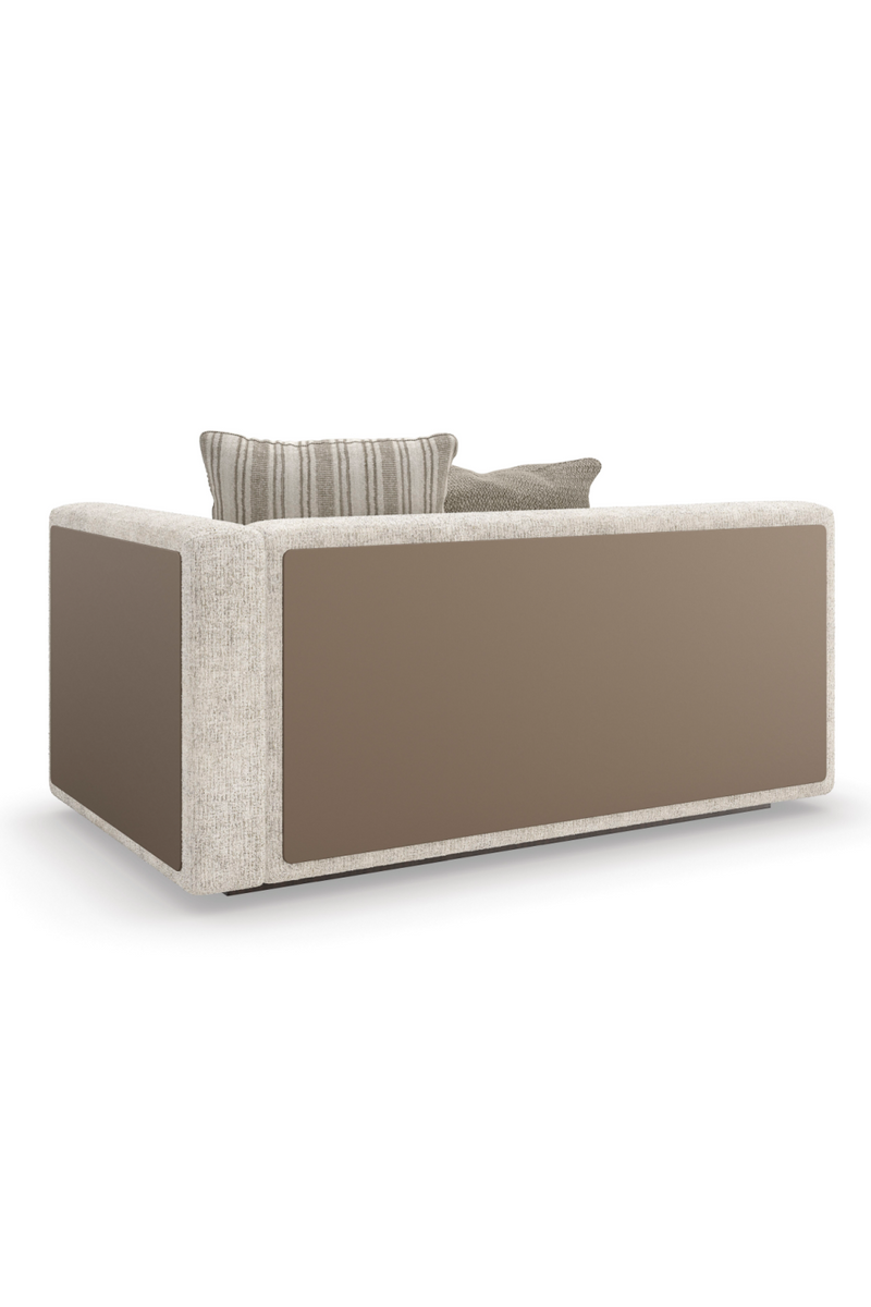 Canapé d’Angle Minimaliste Crème | Caracole Unity | OROA.fr