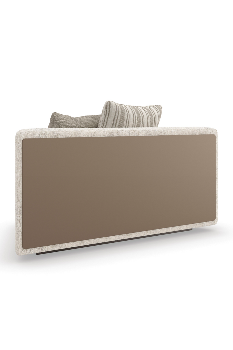 Canapé d’Angle Minimaliste Crème | Caracole Unity | OROA.fr