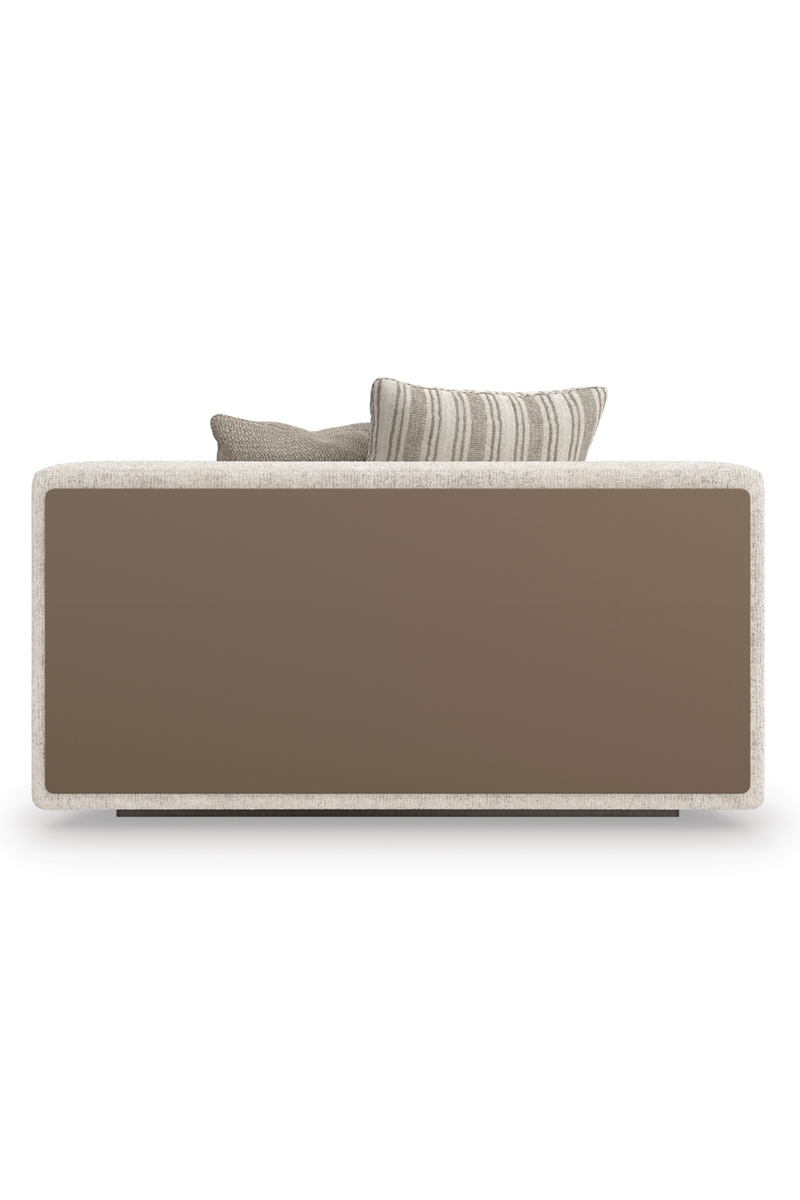 Canapé d’Angle Minimaliste Crème | Caracole Unity | OROA.fr