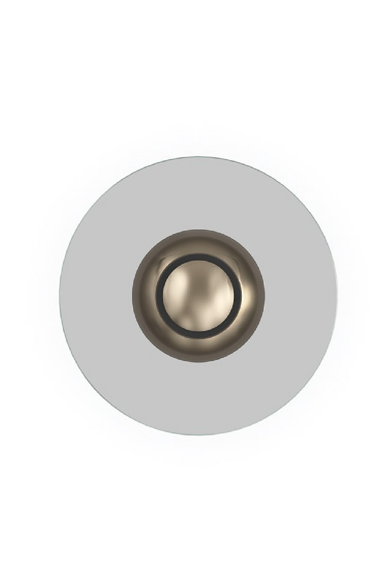 Table d’Appoint à Base Sculpturale en Bronze | Caracole Dissonance | OROA.fr