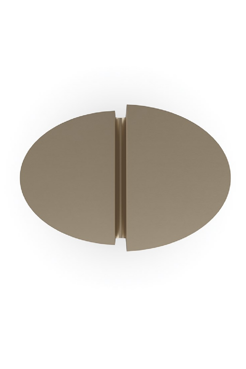 Table d’Appoint à Plateau Divisé en Bronze | Caracole Discord | OROA.fr