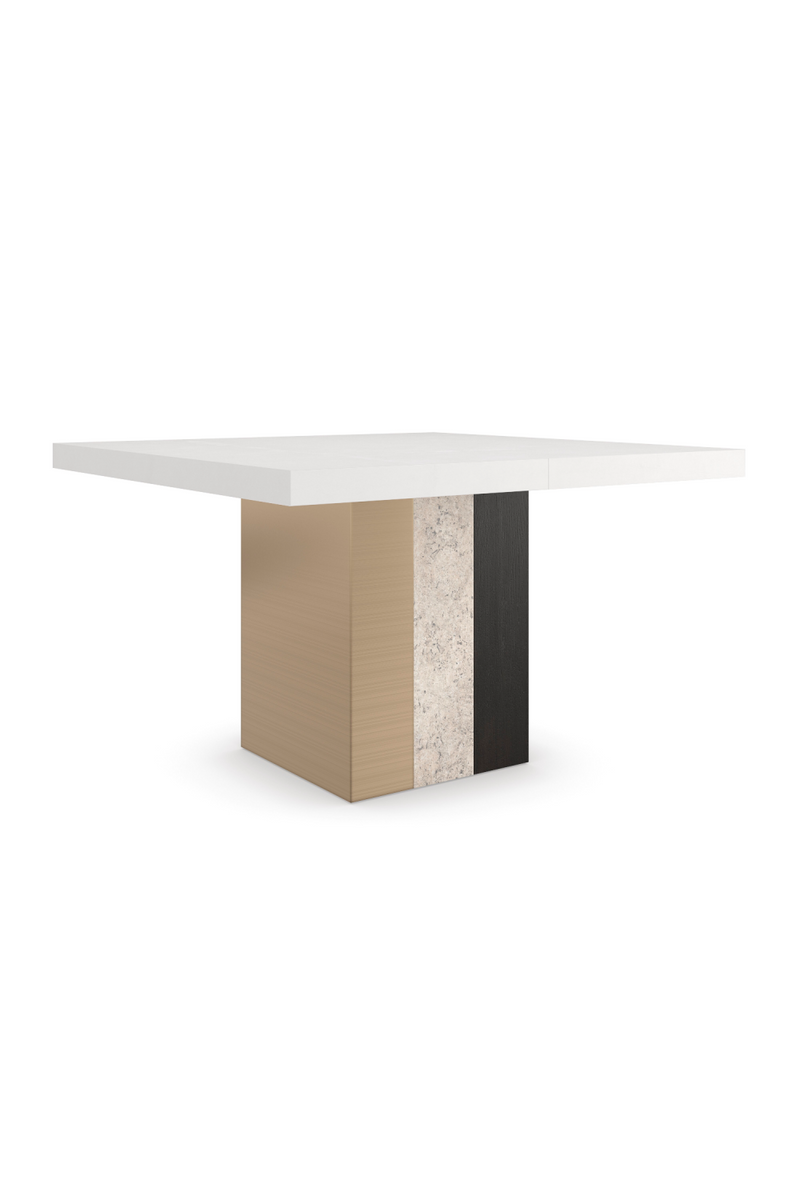 Table de salle à manger extensible rectangulaire en bois | Caracole Unity | Meubleluxe.fr