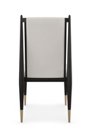 Chaise de Salle à Manger Bouclé Ivoire | Caracole Unity | OROA.fr