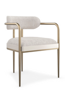 Chaise de salle à manger avec cadre en bronze | Caracole Emphasis | OROA.fr