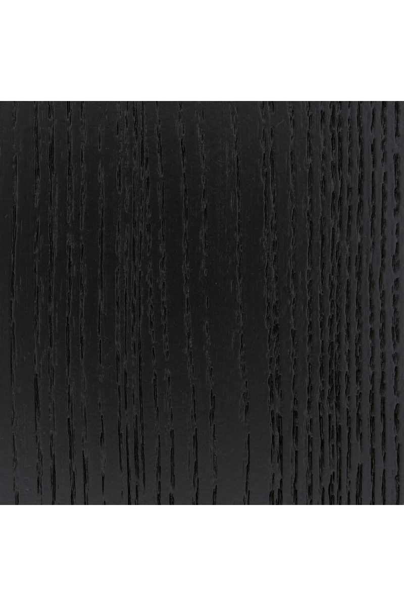 Commode à 6 portes en frêne noir | Caracole Rhythm | OROA.fr