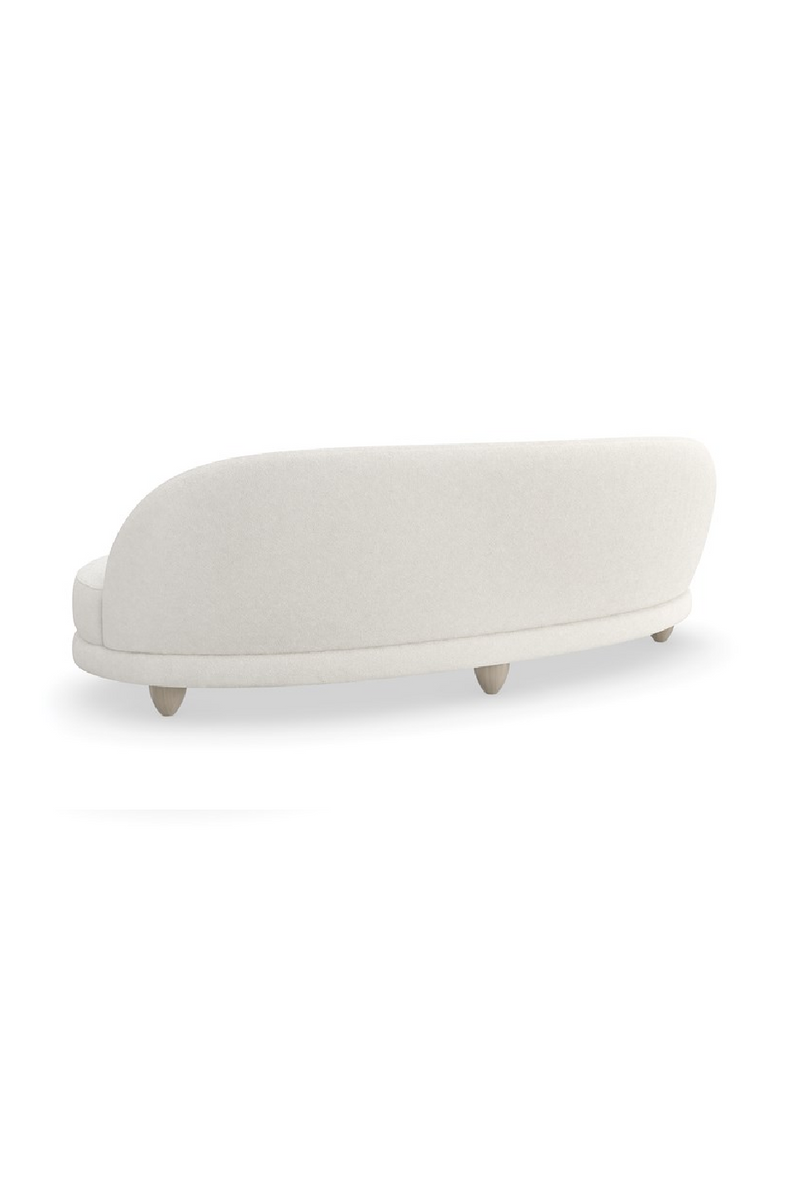 Bouclé Serpentine Sofa | Caracole Tulum | Meubleluxe.fr