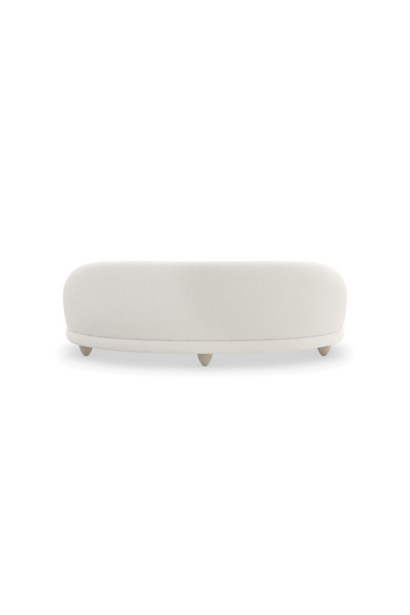 Bouclé Serpentine Sofa | Caracole Tulum | Meubleluxe.fr