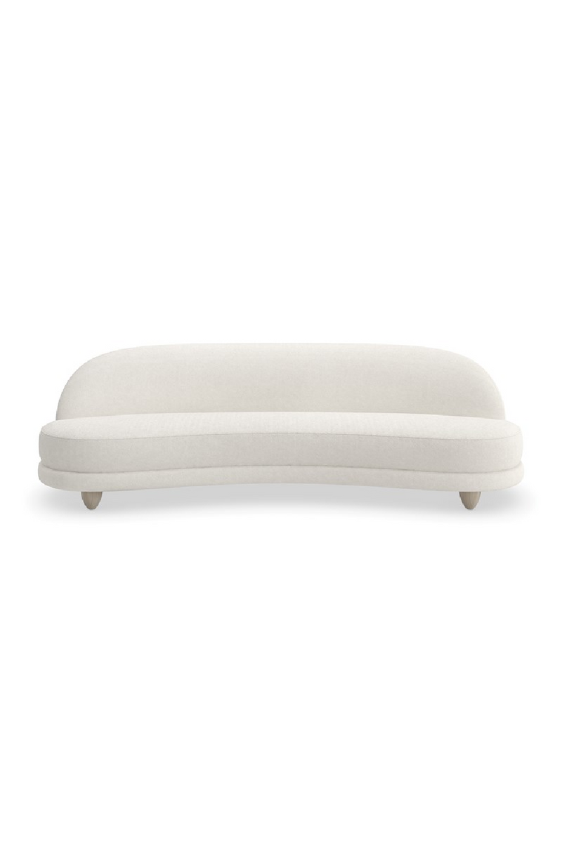 Bouclé Serpentine Sofa | Caracole Tulum | Meubleluxe.fr