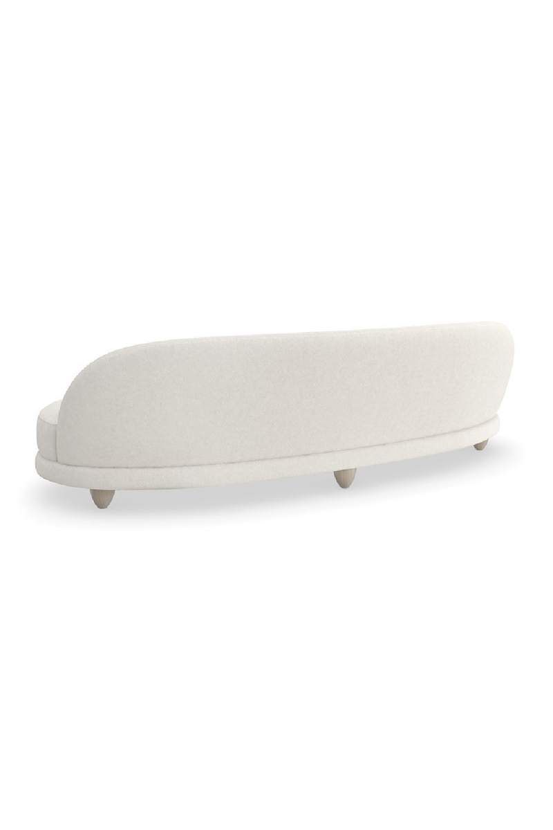 Bouclé Serpentine Sofa | Caracole Tulum | Meubleluxe.fr