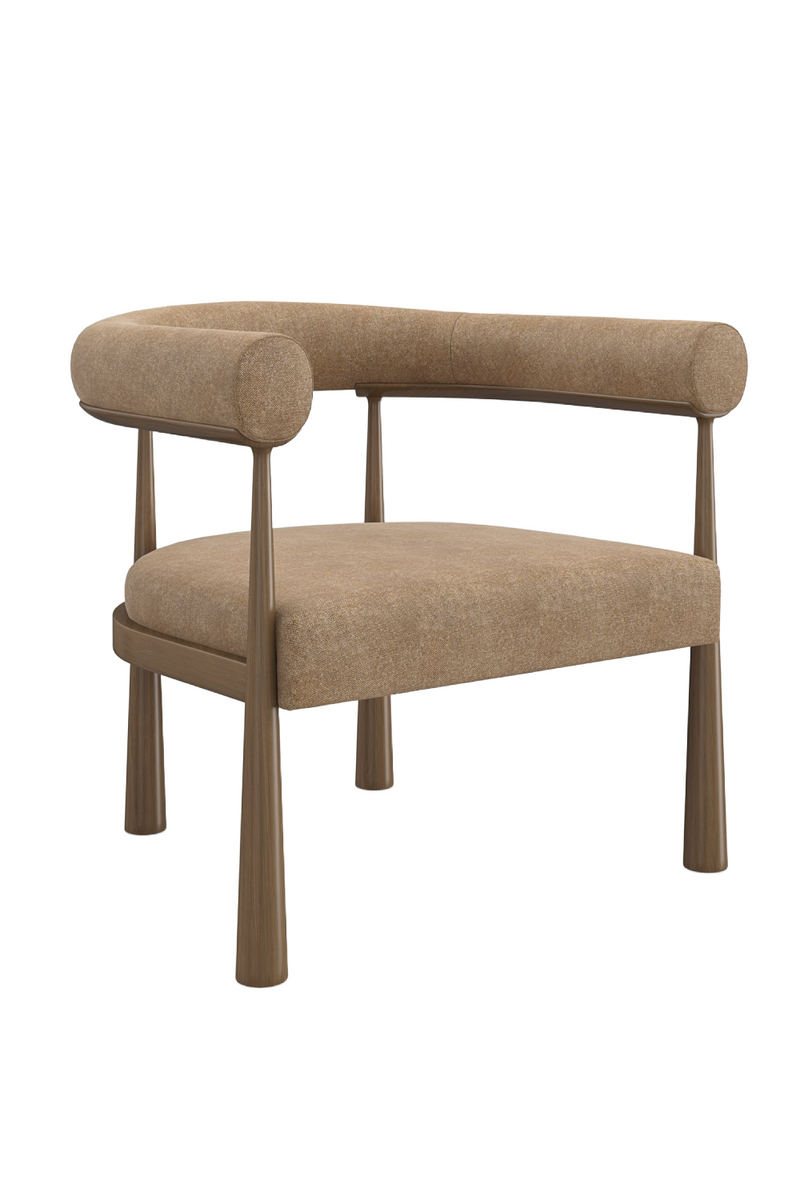 Chaise de Salle à Manger Club Courbée | Caracole Bali | OROA.fr
