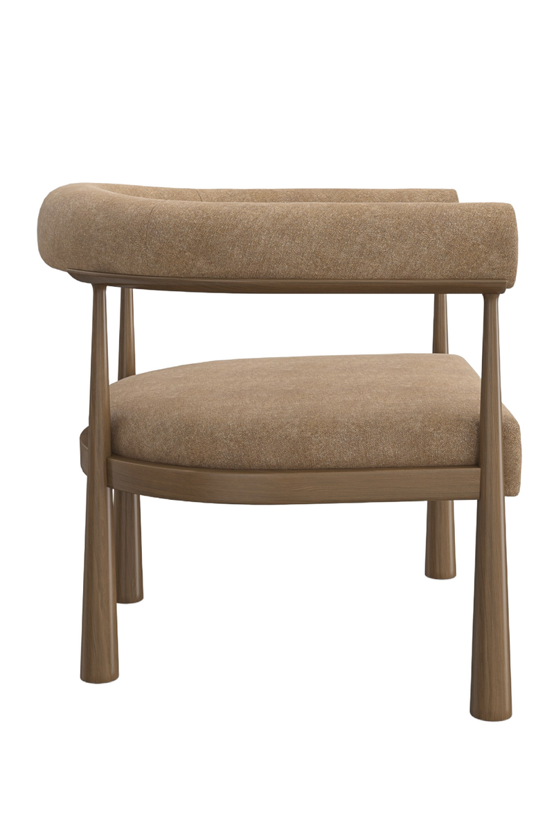 Chaise de Salle à Manger Club Courbée | Caracole Bali | OROA.fr