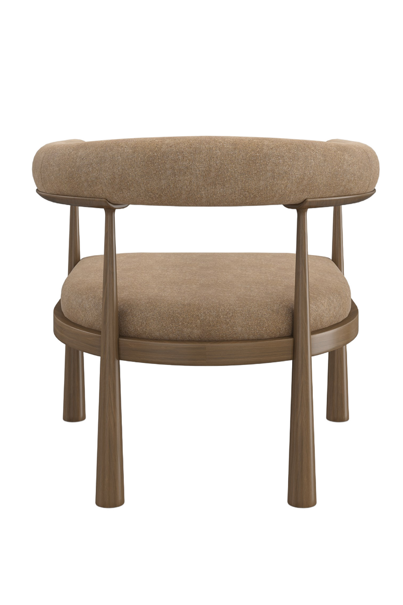 Chaise de Salle à Manger Club Courbée | Caracole Bali | OROA.fr