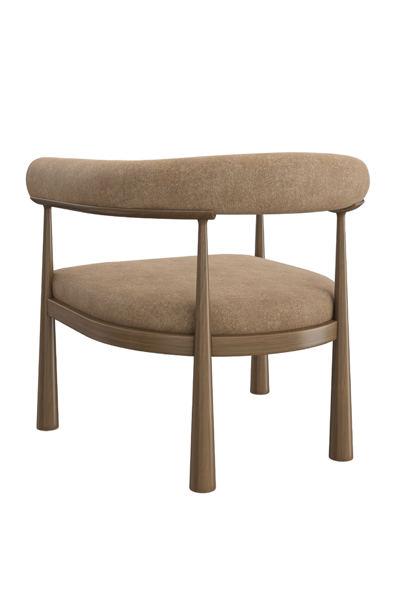 Chaise de Salle à Manger Club Courbée | Caracole Bali | OROA.fr
