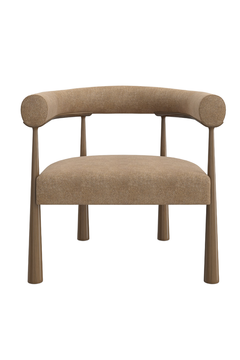 Chaise de Salle à Manger Club Courbée | Caracole Bali | OROA.fr