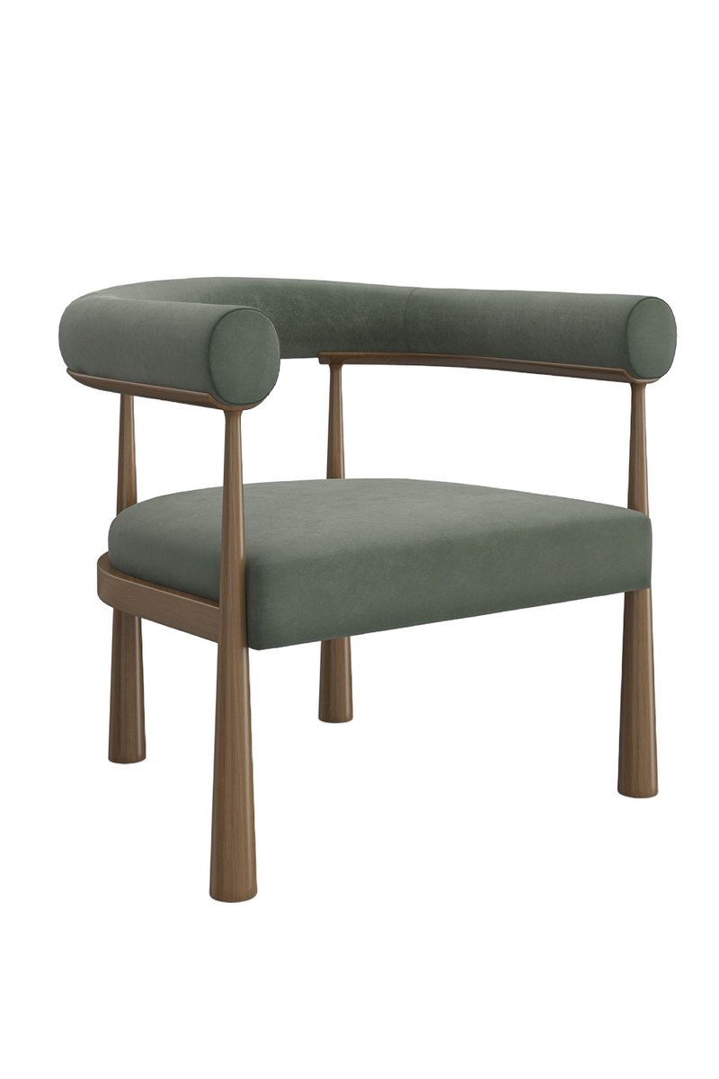 Chaise de Salle à Manger Club Courbée | Caracole Bali | OROA.fr