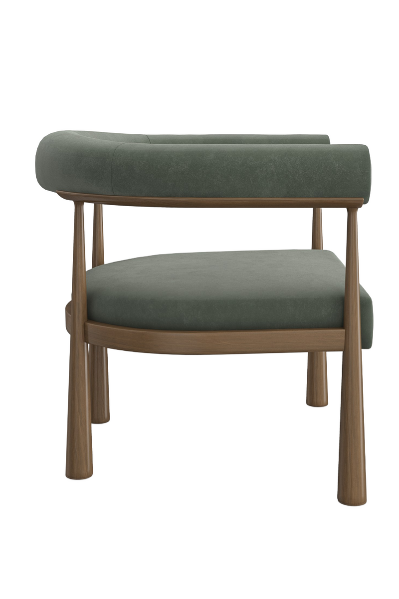 Chaise de Salle à Manger Club Courbée | Caracole Bali | OROA.fr