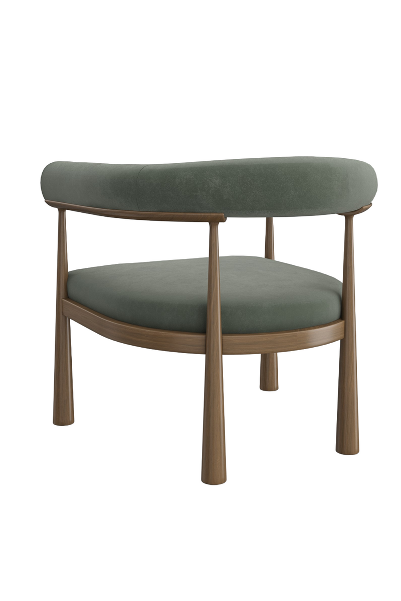 Chaise de Salle à Manger Club Courbée | Caracole Bali | OROA.fr