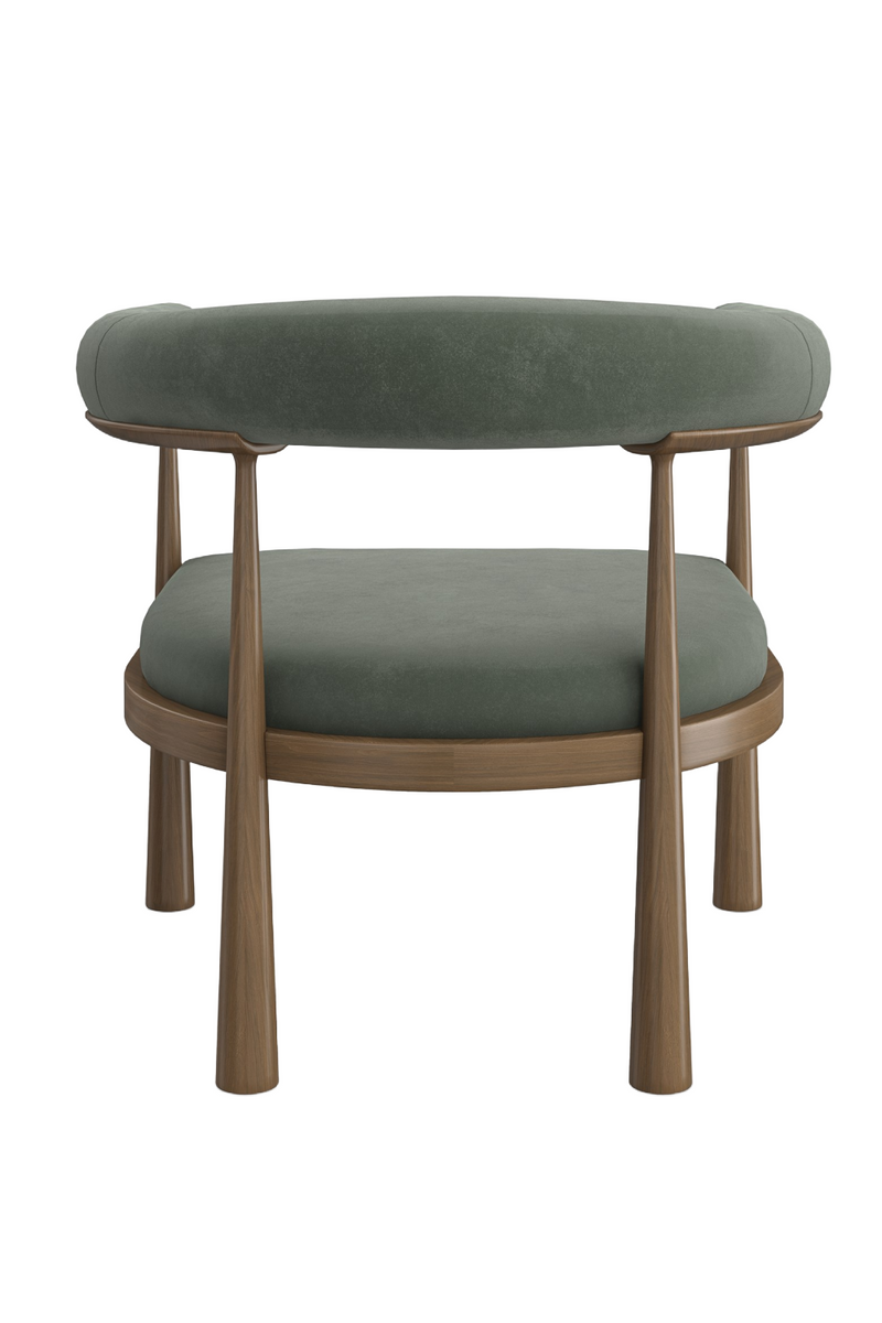 Chaise de Salle à Manger Club Courbée | Caracole Bali | OROA.fr