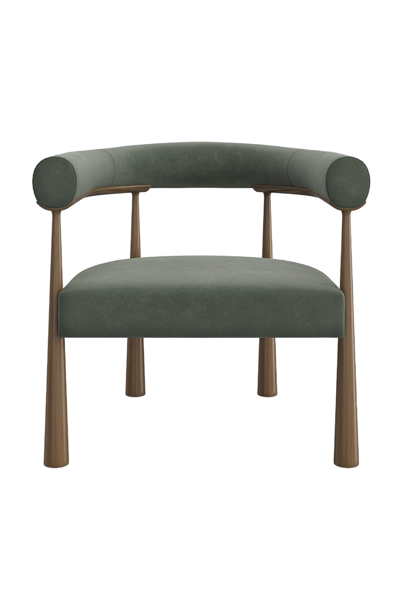 Chaise de Salle à Manger Club Courbée | Caracole Bali | OROA.fr