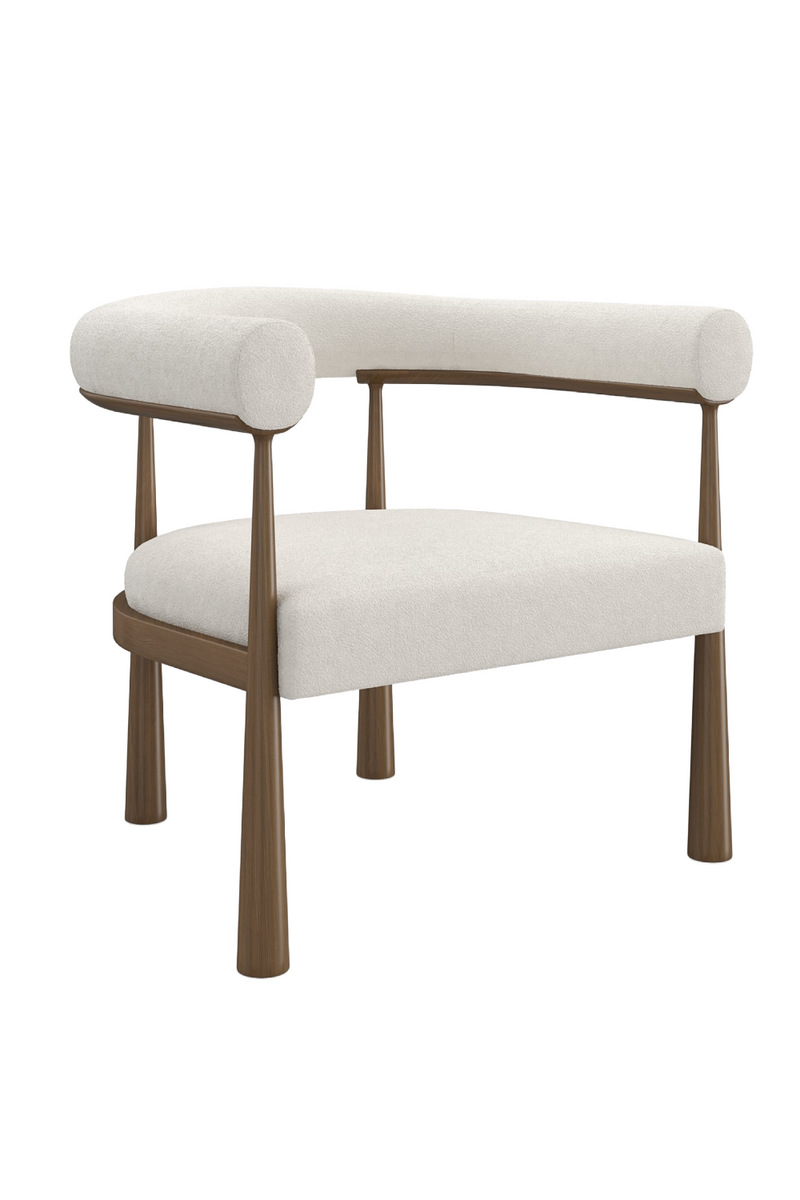 Chaise de Salle à Manger Club Courbée | Caracole Bali | OROA.fr