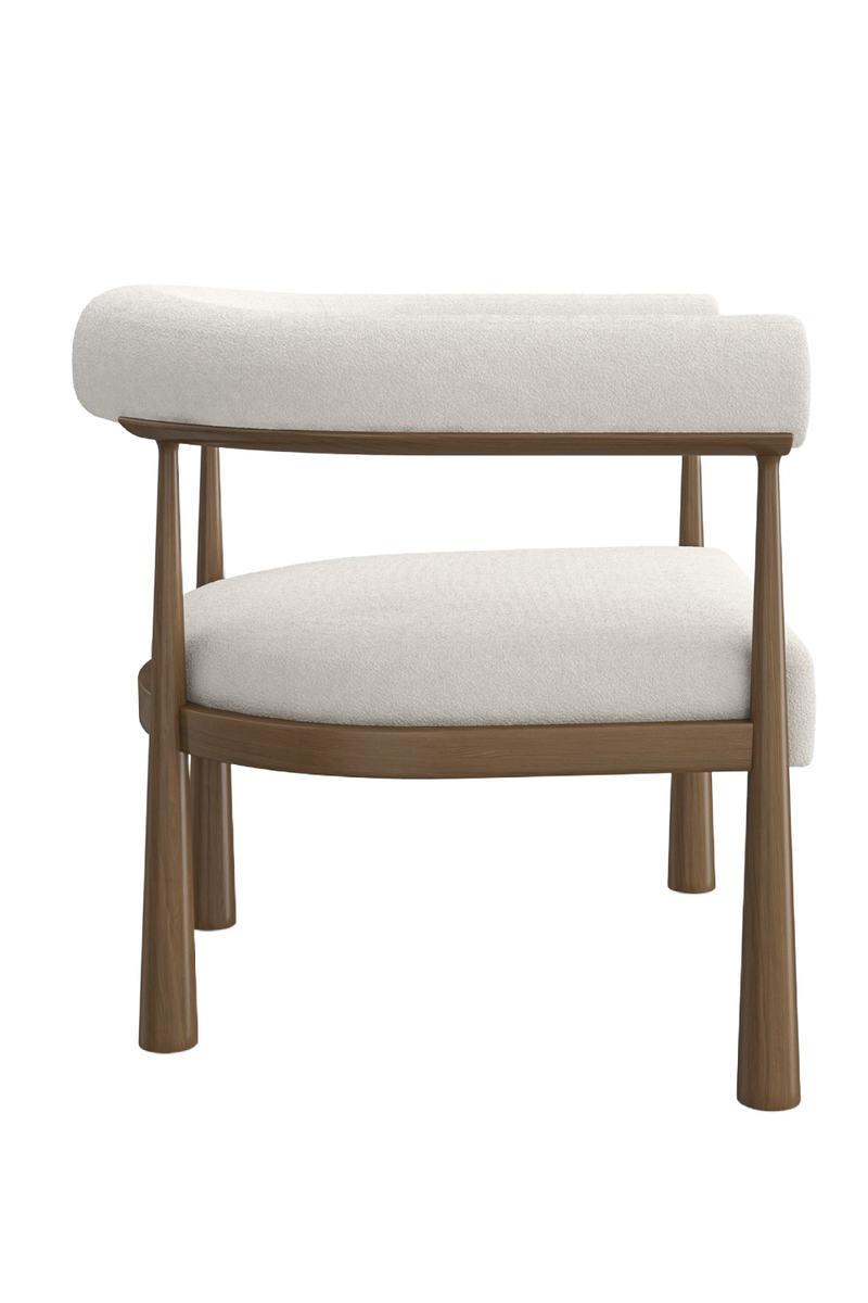 Chaise de Salle à Manger Club Courbée | Caracole Bali | OROA.fr