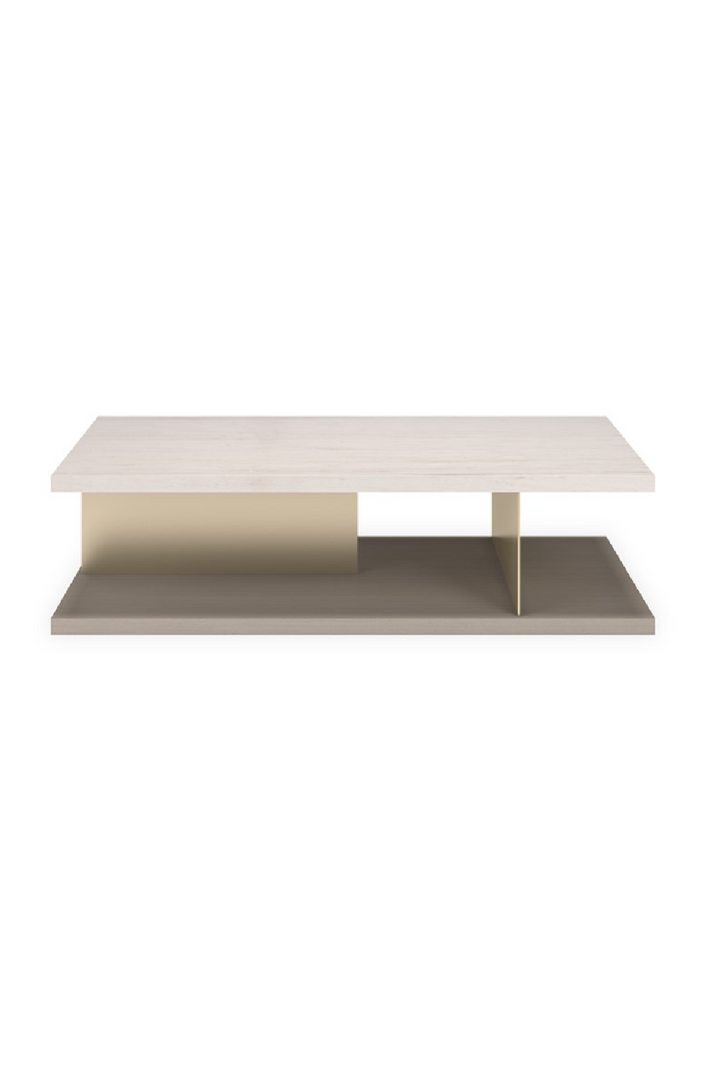 Table Basse avec Plateau en Pierre | Caracole Cape Verde | OROA.fr