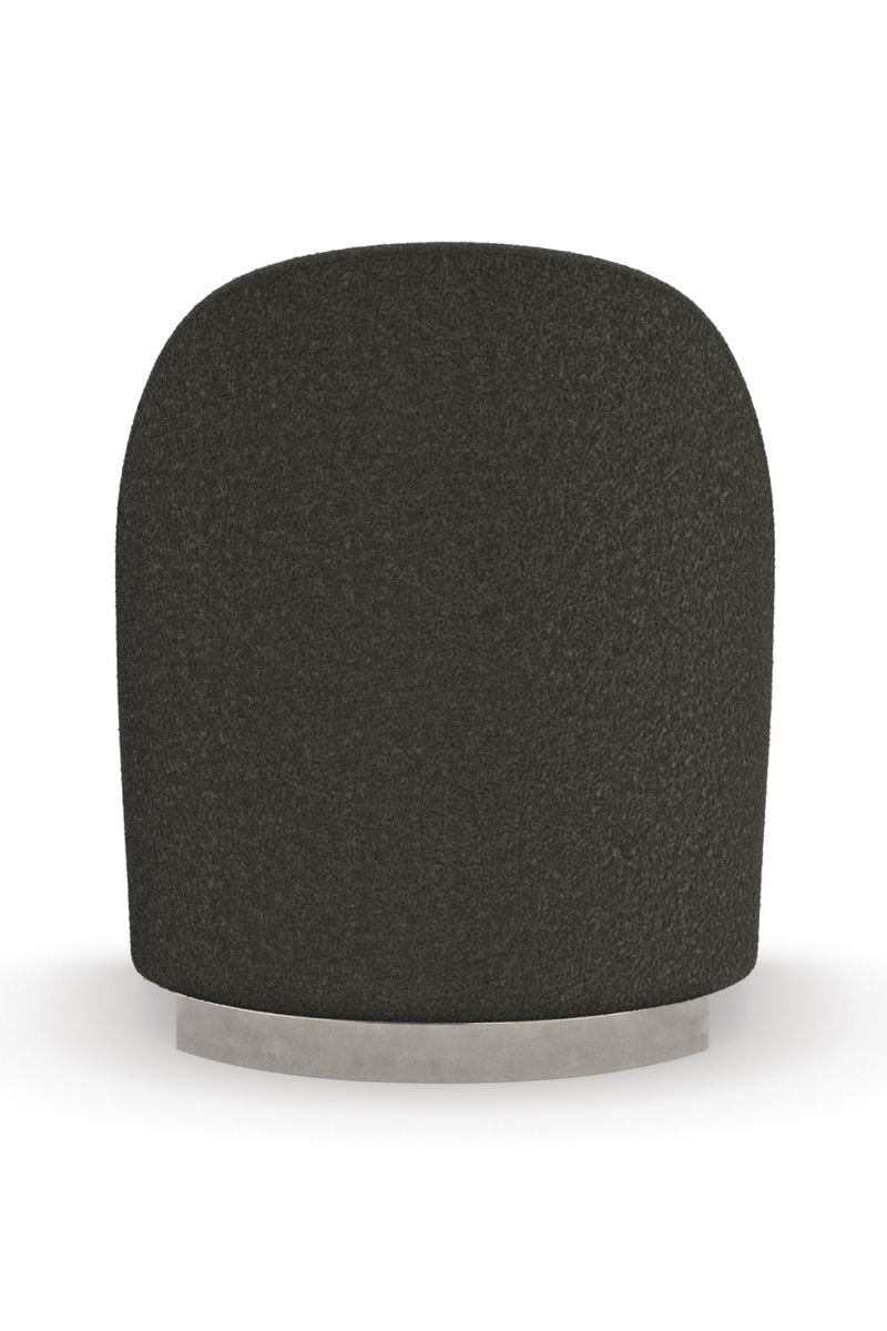 Fauteuil de Détente en Shearling Gris | Caracole Act | Oroatrade.com