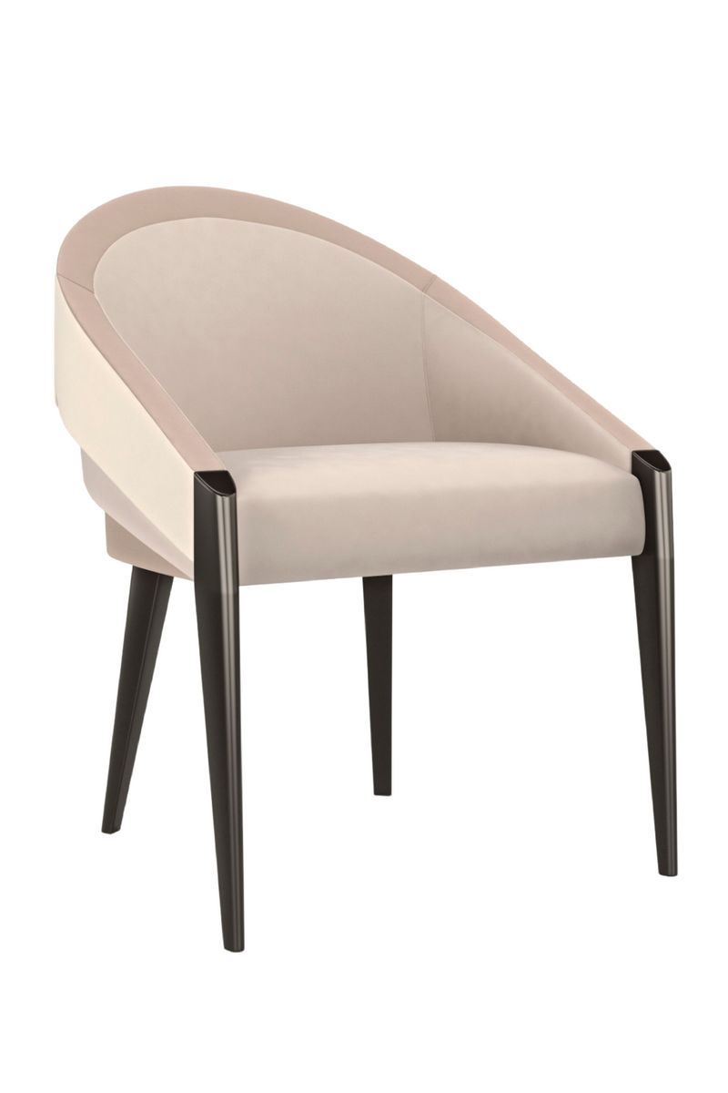 Fauteuil d’appoint moderne en velours | Caracole À Tous Les Niveaux | OROA.fr