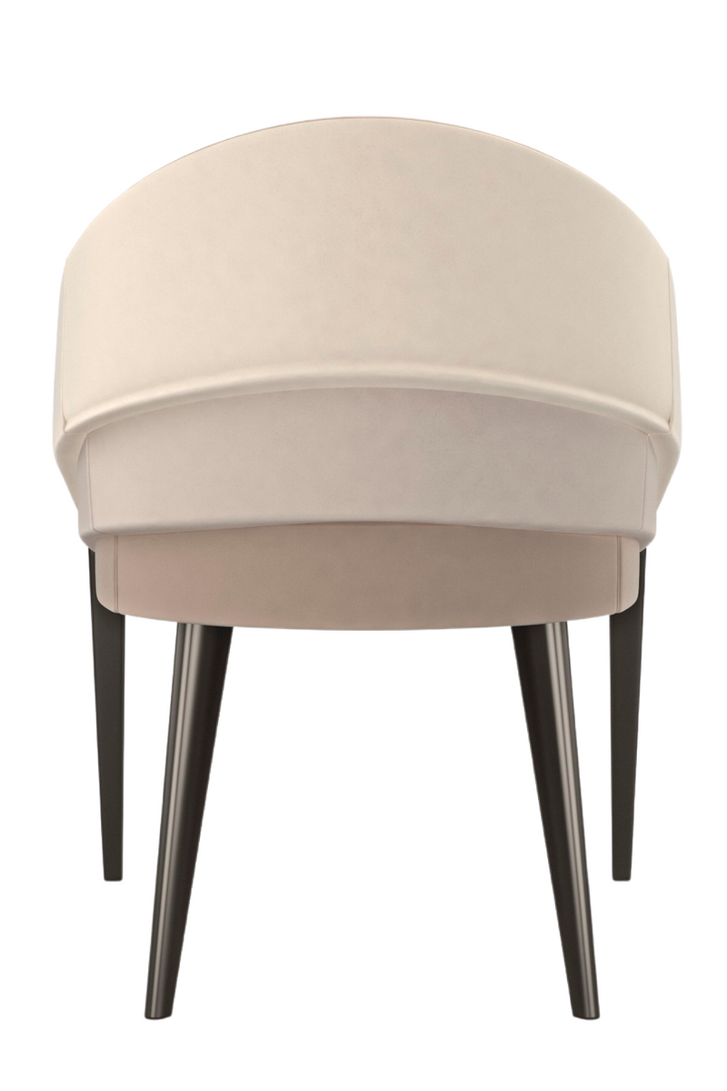 Fauteuil d’appoint moderne en velours | Caracole À Tous Les Niveaux | OROA.fr