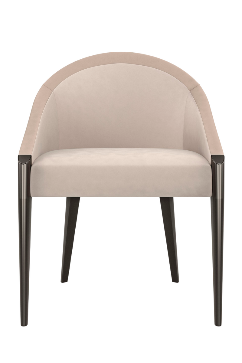 Fauteuil d’appoint moderne en velours | Caracole À Tous Les Niveaux | OROA.fr