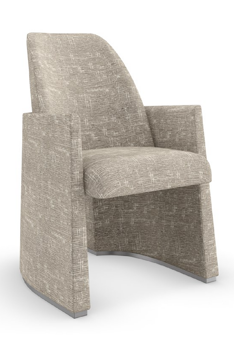Chaise de salle à manger tapissée en tissu | Caracole Astra | OROA.fr