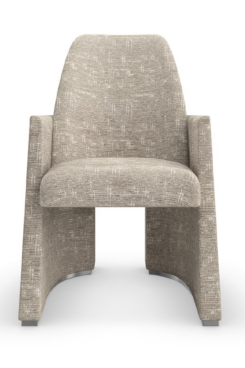 Chaise de salle à manger tapissée en tissu | Caracole Astra | OROA.fr