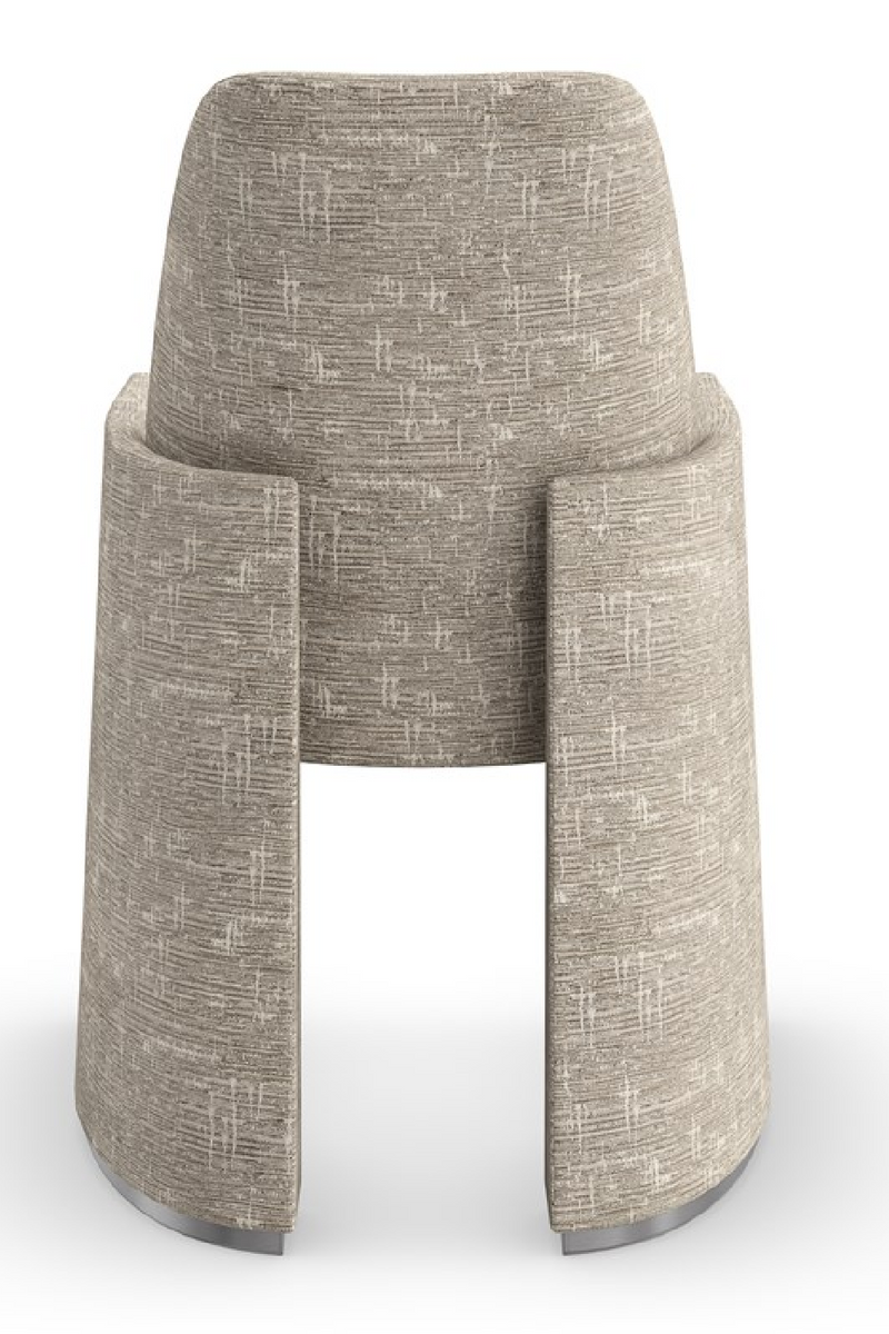 Chaise de salle à manger tapissée en tissu | Caracole Astra | OROA.fr