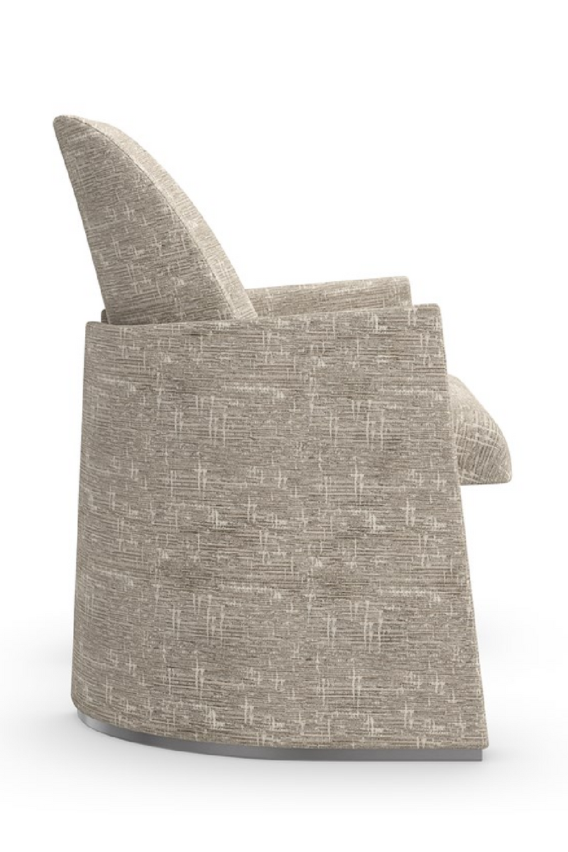 Chaise de salle à manger tapissée en tissu | Caracole Astra | OROA.fr