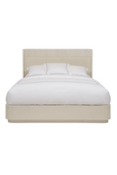 Lit incurvé en bois taupe | Caracole Fall in Love | Meubleluxe.fr