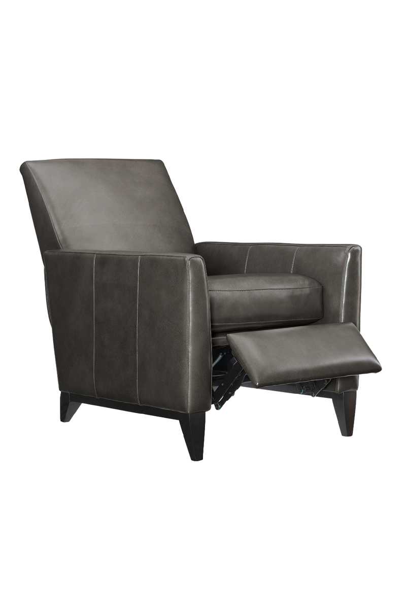 Fauteuil Relax en Cuir Noir | Caracole Lean On Me | OROA.fr