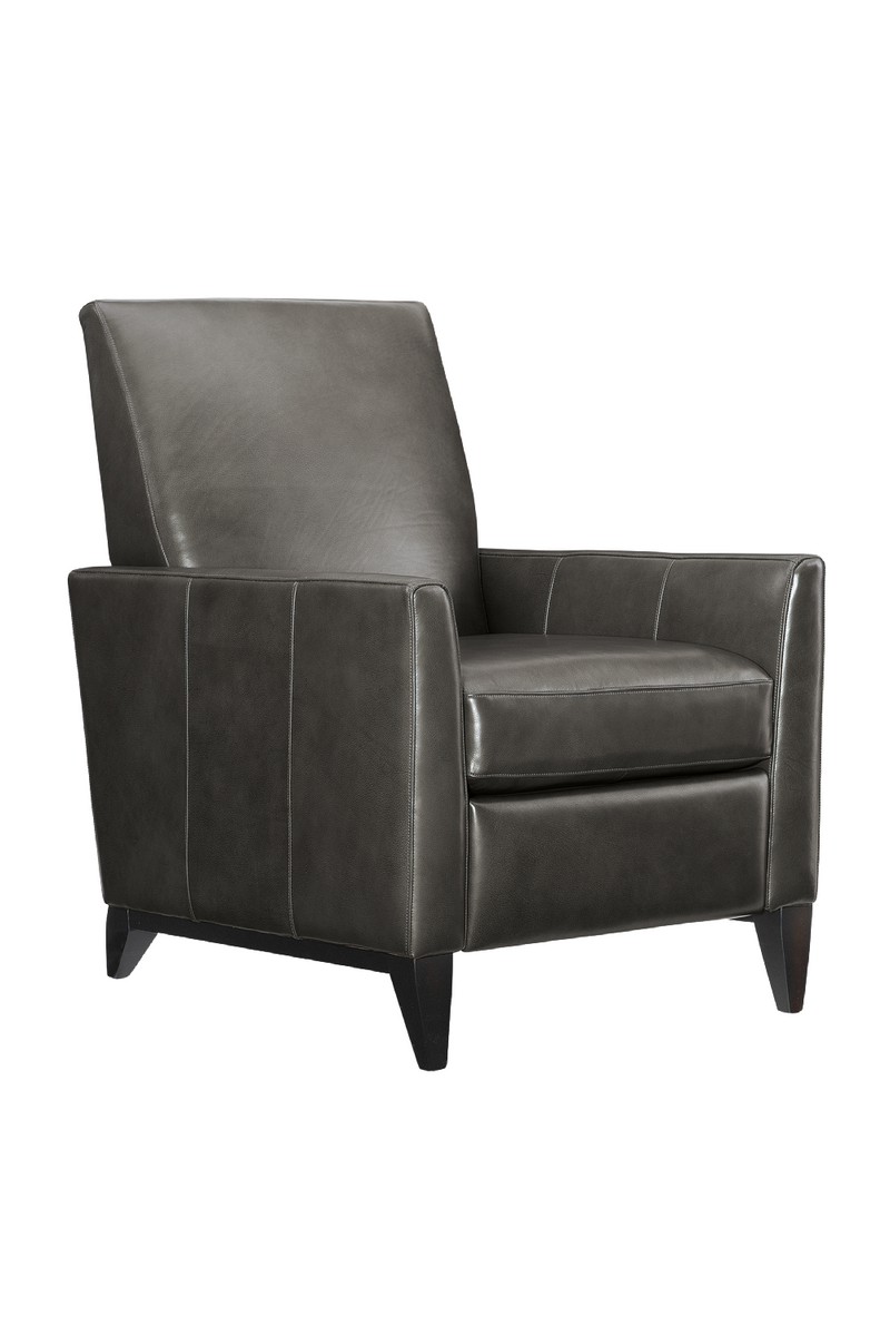 Fauteuil Relax en Cuir Noir | Caracole Lean On Me | OROA.fr