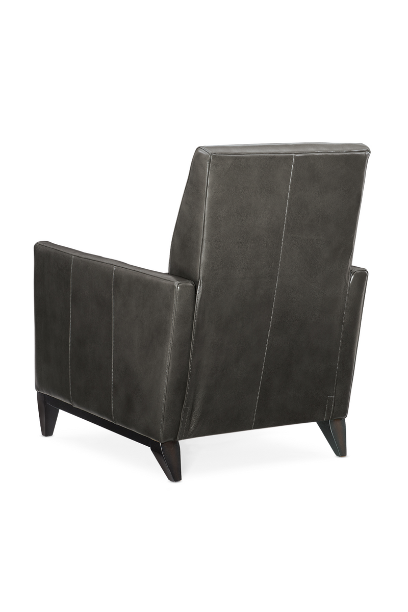 Fauteuil Relax en Cuir Noir | Caracole Lean On Me | OROA.fr