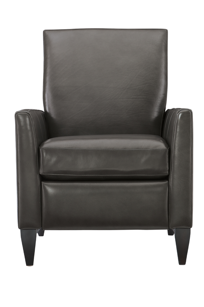 Fauteuil Relax en Cuir Noir | Caracole Lean On Me | OROA.fr