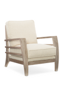 Fauteuil Lounge à Coussin en Bois | Caracole Slatitude | OROA.fr