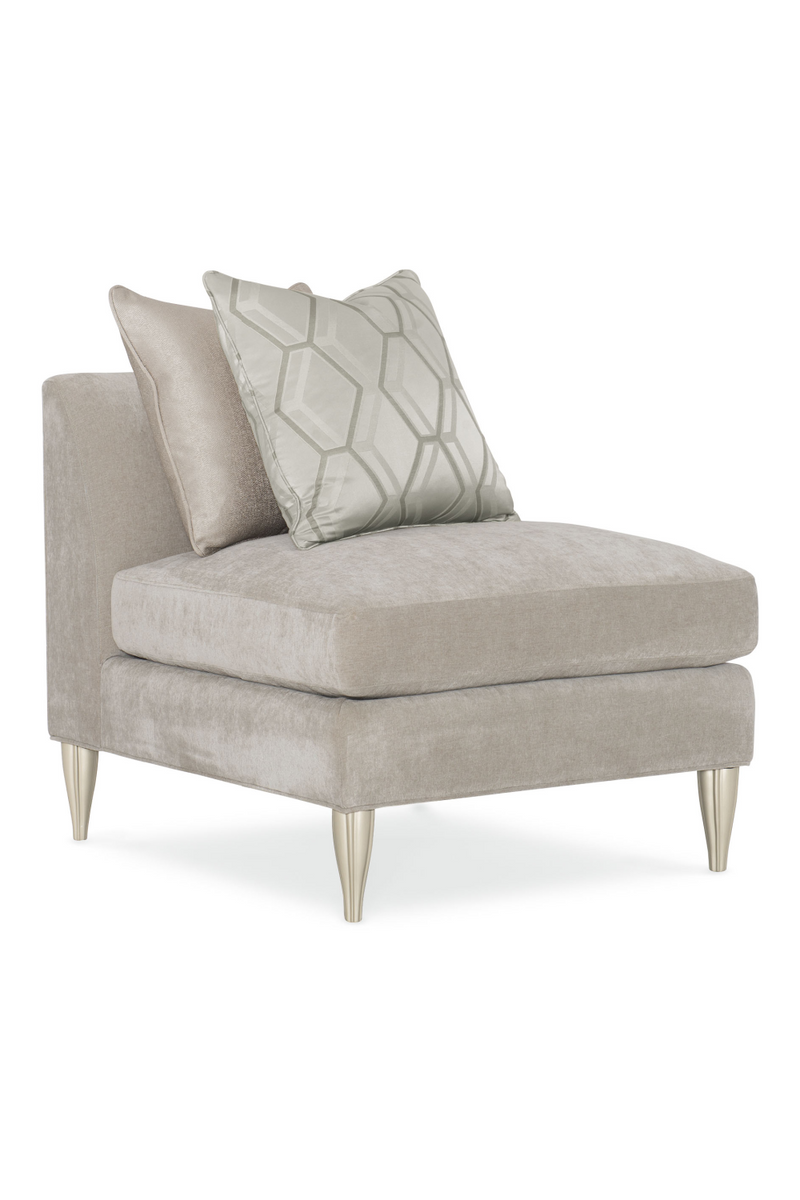 Canapé d’angle moderne taupe | Caracole Fret Knot | OROA.fr