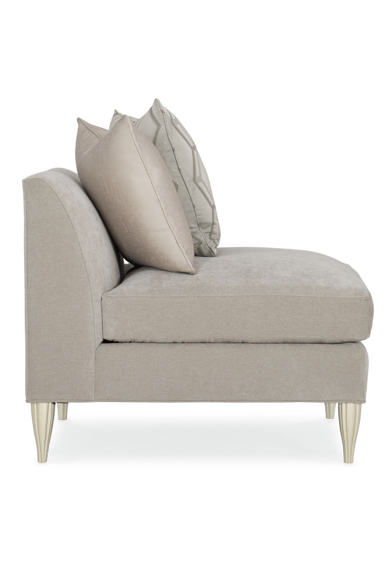 Canapé d’angle moderne taupe | Caracole Fret Knot | OROA.fr