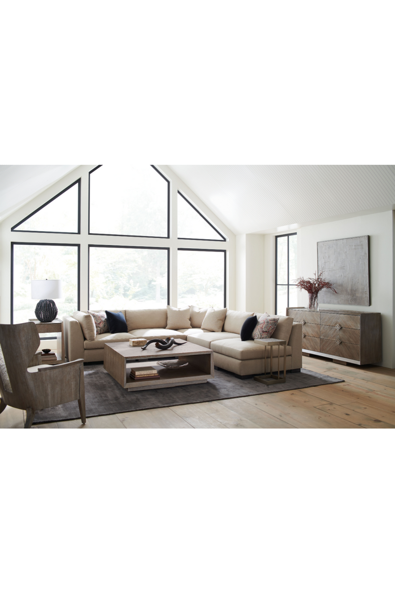 Canapé d’angle beige | Caracole Building Blocks